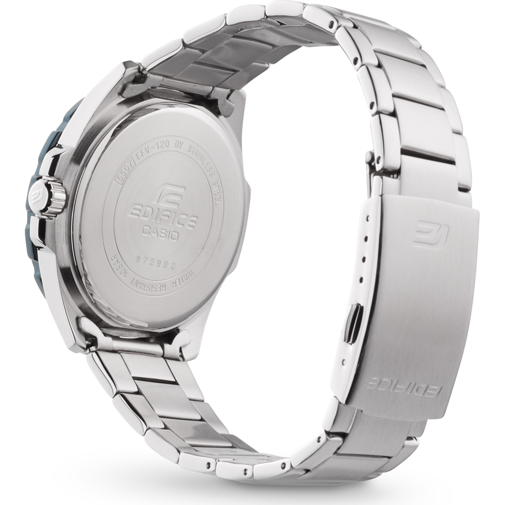 Casio Men's Edifice Stainless Steel Watch EFV120DB-1AV - image 2 of 3