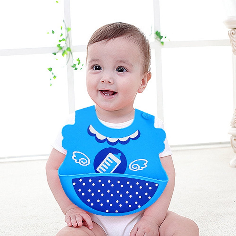 silicone pocket bib