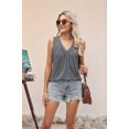 thumbnail image 5 of Women'S Casual Sleeveless Tank Top Gray XL, 5 of 8