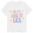 thumbnail image 3 of JTieacloth T-Shirt Décontracté à Manches Courtes et Col Rond pour Enfants, Lettres, Tailles 0-1 An, 3 of 3