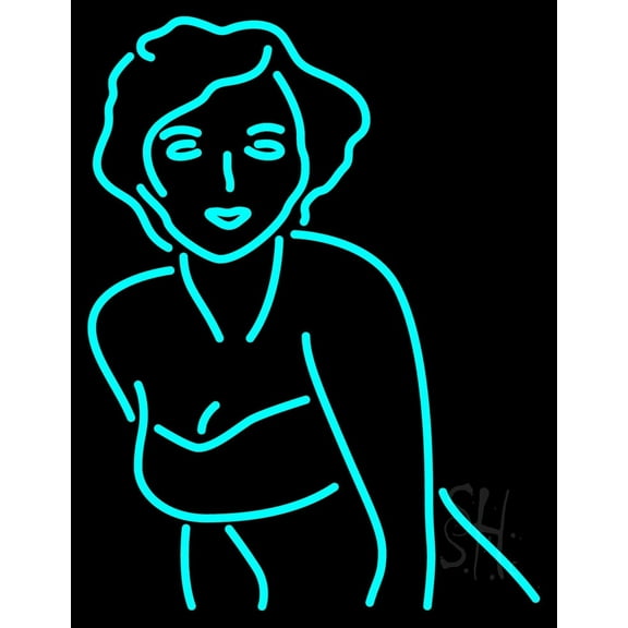 Marilyn Monroe LED Neon Sign 19" Tall x 15" Wide - inches Black Square Cut Acrylic Backing, with Dimmer - Premium built indoor Sign for Storefront, Store interior, Café, Events, Cinema.