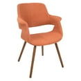 thumbnail image 2 of Vintage Flair Mid-Century Modern Chair in Orange by LumiSource, 2 of 8
