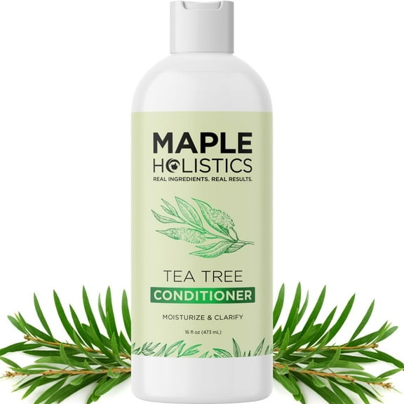Tea Tree Conditioner for Dry Hair - Tea Tree Oil Conditioner for Oily Hair and Sulfate Free Conditioner for Dry Hair - Cleansing Conditioner and Tea Tree Dry Scalp Care with Tea Tree Oil for Hair