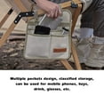 thumbnail image 4 of Shine Trip Silla de camping Reposabrazos Bolsa de almacenamiento Lona Organizador de silla plegable ShineTrip Bolsillo lateral, 4 of 7