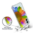 thumbnail image 6 of CoverON Phone Design For Apple iPhone 16 Plus / iPhone 16+ Case, Clear Flexible Soft Rubber Slim TPU Cover, SunFlower, 6 of 8