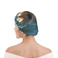 thumbnail image 6 of Yiaed Cute Swimming Guinea Pig Print Reusable Shower Cap & Bath Cap & Lined, Oversized Waterproof Shower Caps Designed for all Hair Lengths, 6 of 7