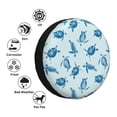 thumbnail image 4 of Fotbe Turtle Funda de Llanta de Repuesto con Estampado, Engrosada, Ajuste Universal para Jeep, Remolque, RV, SUV, Camión-14 inch, 4 of 6