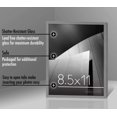 thumbnail image 5 of Americanflat 8.5x11 Picture Frame, Plastic and shatter-resistant glass, portrait and landscape display, Grey, 5 of 6