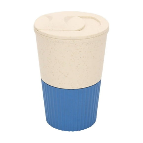 Meitianfacai Coffee Cup for Office Home Coffee Travel Mug Spill Proof with Lid ,Coffee Cups for Keep Hot/Ice Coffee,Tea and Beer (Blue)
