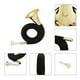 thumbnail image 2 of 1 Unidad Bb Bugle de Latón Paño de Limpieza Soporte Bolsa de para Profesionales Aprendiziaje Musica Gloria Cuerno de caza Bb de latón, 2 of 9