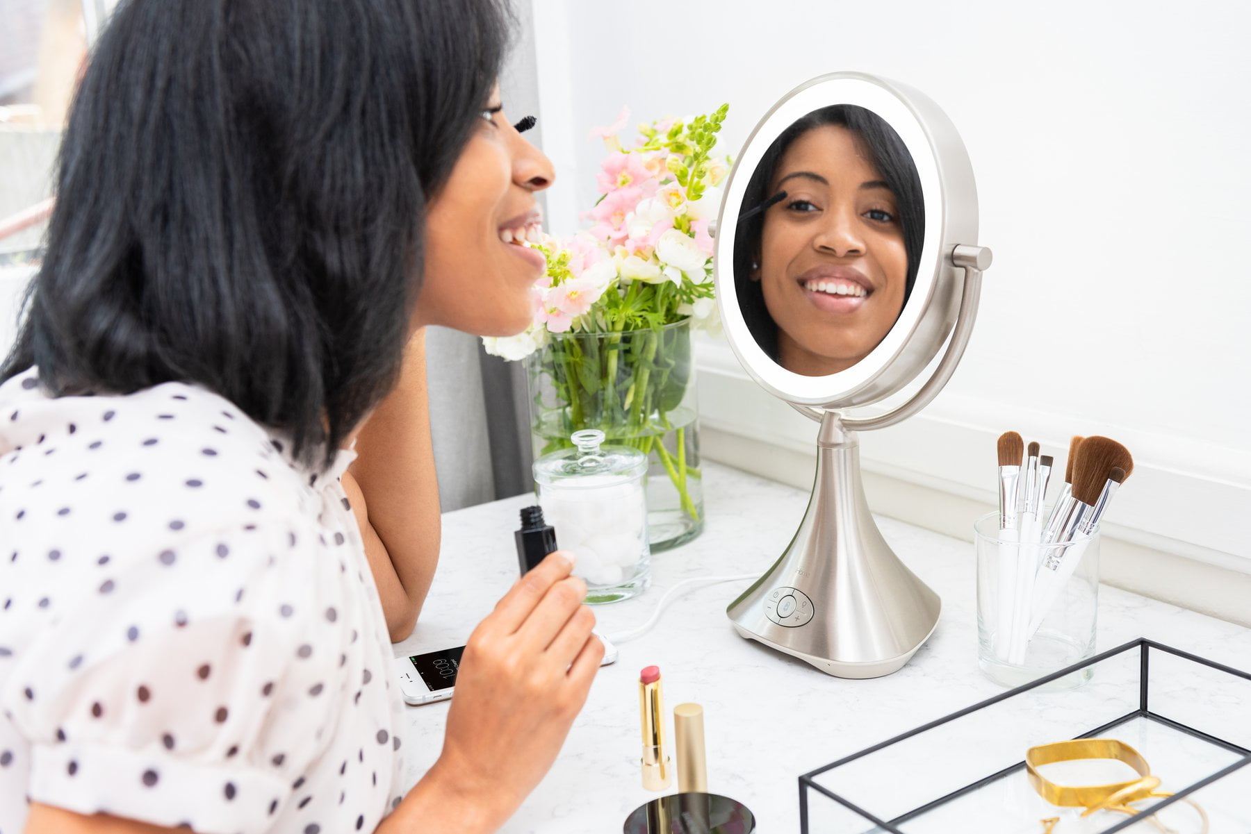 ihome 7x vanity mirror