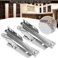 thumbnail image 2 of Pcs 90 Degree Cabinet Door Spring Hinge, Carbon Steel Lift-Up Spring Hinge for Supporting Furniture Doors, 2 of 4