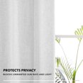 thumbnail image 6 of Deconovo 100% Blackout Curtains Thermal Insulated Drapes, Light Gray, 52W x 63L Inch, Noise Reducing Faux Linen Grommet Panels for Bedroom, 6 of 8