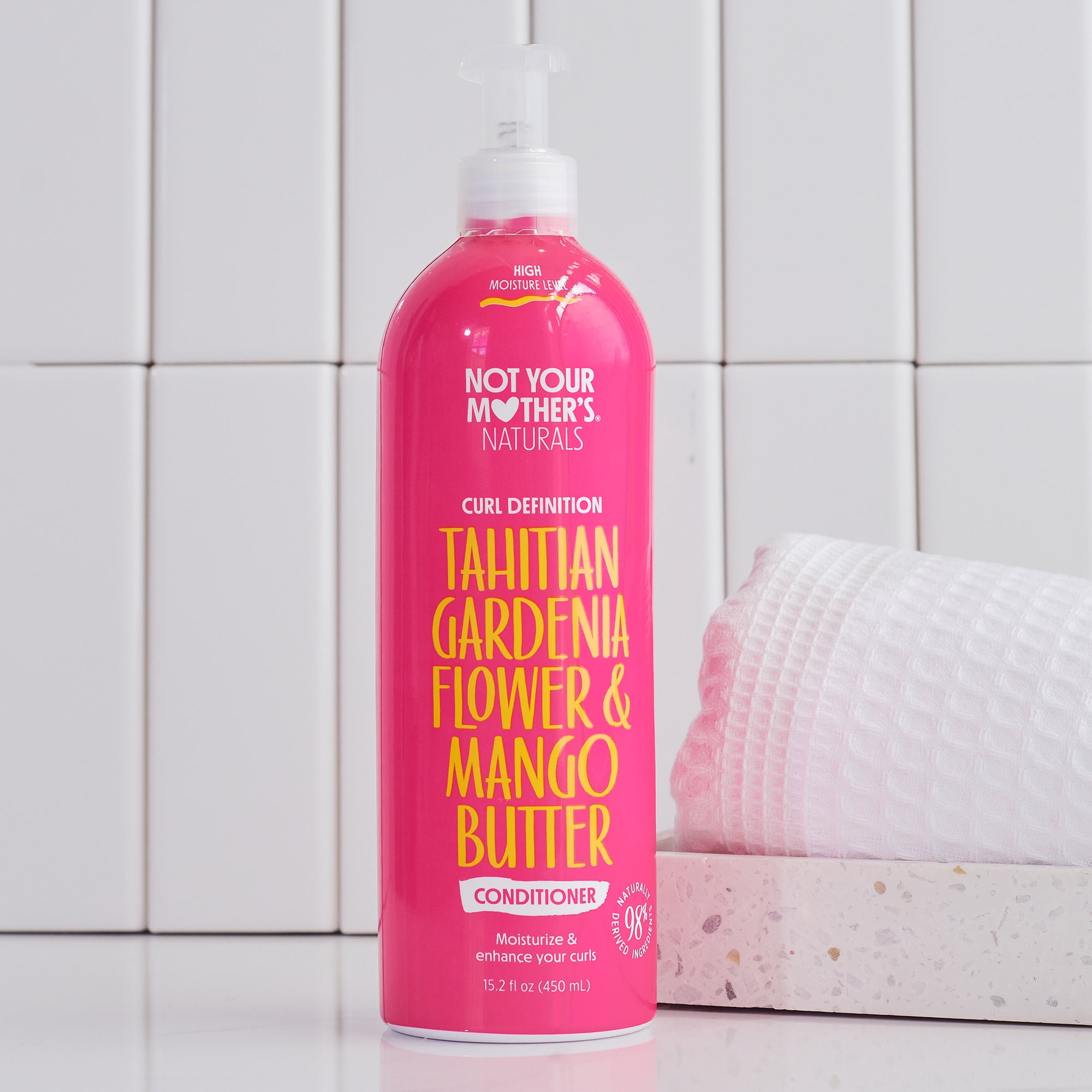 Not Your Mother's Naturals Tahitian Gardenia & Mango Butter Curl Defining Hair Conditioner, 15.2 oz