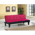 thumbnail image 1 of ACME Hamar Adjustable Sofa in Pink Flannel Fabric, 1 of 2