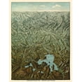 thumbnail image 2 of Fee 26x32 Gold Ornate Wood Framed with Double Matting Museum Art Print Titled - Yellowstone Park Northern Pacific Railroad Wyoming, 2 of 4