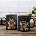 thumbnail image 3 of Welcome Spring Fairy Brussels Griffon in Flower Meadow Mug Griff Dog Lover Coffee Tea Cup - 13002, 3 of 4