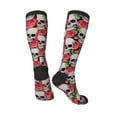thumbnail image 4 of Easygdp Skull And Roses Fashionable Adult Sockings&Sports Sockings&Breathable Sockings, Non-Pilling,Contrasting Color Design, 4 of 9