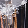 thumbnail image 4 of pitrice Necklace Storage Box Display Holder Chain Organizer for Wardrobe Countertop, 4 of 8