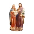 thumbnail image 3 of Estatua de La Sagrada Familia, Figura Del Nacimiento, Obra de Arte de Mesa, Escultura de Resina para Estantería, Mesa O Coche, 3 of 6