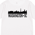 thumbnail image 4 of Inktastic Washington Dc City Skyline Boys or Girls Long Sleeve Toddler T-Shirt, 4 of 5