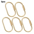 thumbnail image 1 of 5pcs Keychain Holder Keychain Clip for Car Keys Handbag Purse Outdoor Tool, 1 of 7