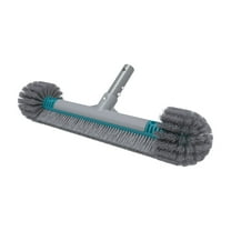 Bluescape Teal & Gray 20" Pool Wall Brush With PP Side Bristles