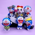 thumbnail image 3 of Figuras de acción de Doraemon para niños, juguetes de dibujos animados de Japón, modelo de PVC, Decoración, regalo, 6 piezas, 3 of 4