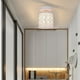 thumbnail image 3 of Lámpara de techo vintage con acabado blanco, iluminación ambiental elegante, lámpara de techo rústica para dormitorio, sala de estar, oficina y baño, 3 of 5