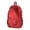 Red, variant on 19 IN Retro Gothic Letter Backpack, Soft Nylon Casual Daypack, Stretch Side Storage Shoulder Bag
