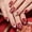 With five tools (glue + jelly glue + sand strip + cleaning tablet + nail remover), variant on Chinese style manicure wearing ancient style red bride wedding new year nail fake nail finished nail patch B19