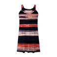 thumbnail image 5 of GaThRRgYP Plus Size Summer Dresses,Women's Round Neck Sleeveless Gradient Tie Dyed Beach Dress, 5 of 6