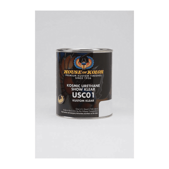 House Of Kolor USC01.Q01 Kosmic Urethane Show Klear, 1 qt, 3:1:1 Mixing