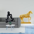 thumbnail image 2 of Figura de escritorio,Escultura abstracta para la oficina o el hogar,Estatuas de caballos,Estatuas de caballos Figura de caballo Figura de caballo,Esculturas de caballos,adornos de, 2 of 8