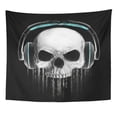 thumbnail image 1 of REFRED Face Graphic Skull Evil Concert Rock and Roll Music Headphone Wall Art Hanging Tapestry Home Decor for Living Room Bedroom Dorm 60x80 inch, 1 of 2
