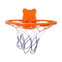 Children Silent Basketball Hoop Adjustable & Punch-Free Wall Mounted Basketball Hoop for Indoor Quiet Basketball Dribbling Training Goal Practice Casual Game Basketball Sports Toy for Kids Boys Girls