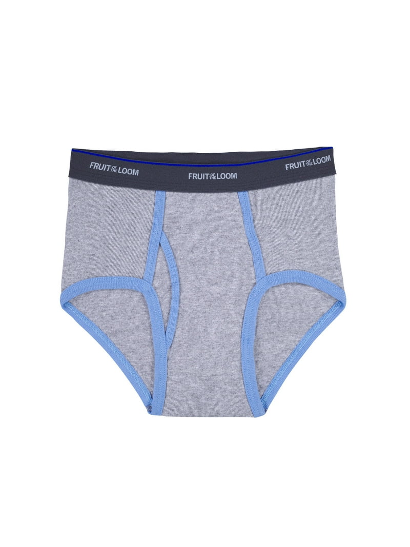 Fruit of the Loom Boys' Cotton Fashion Briefs, 10 Pack, Sizes S-XL
