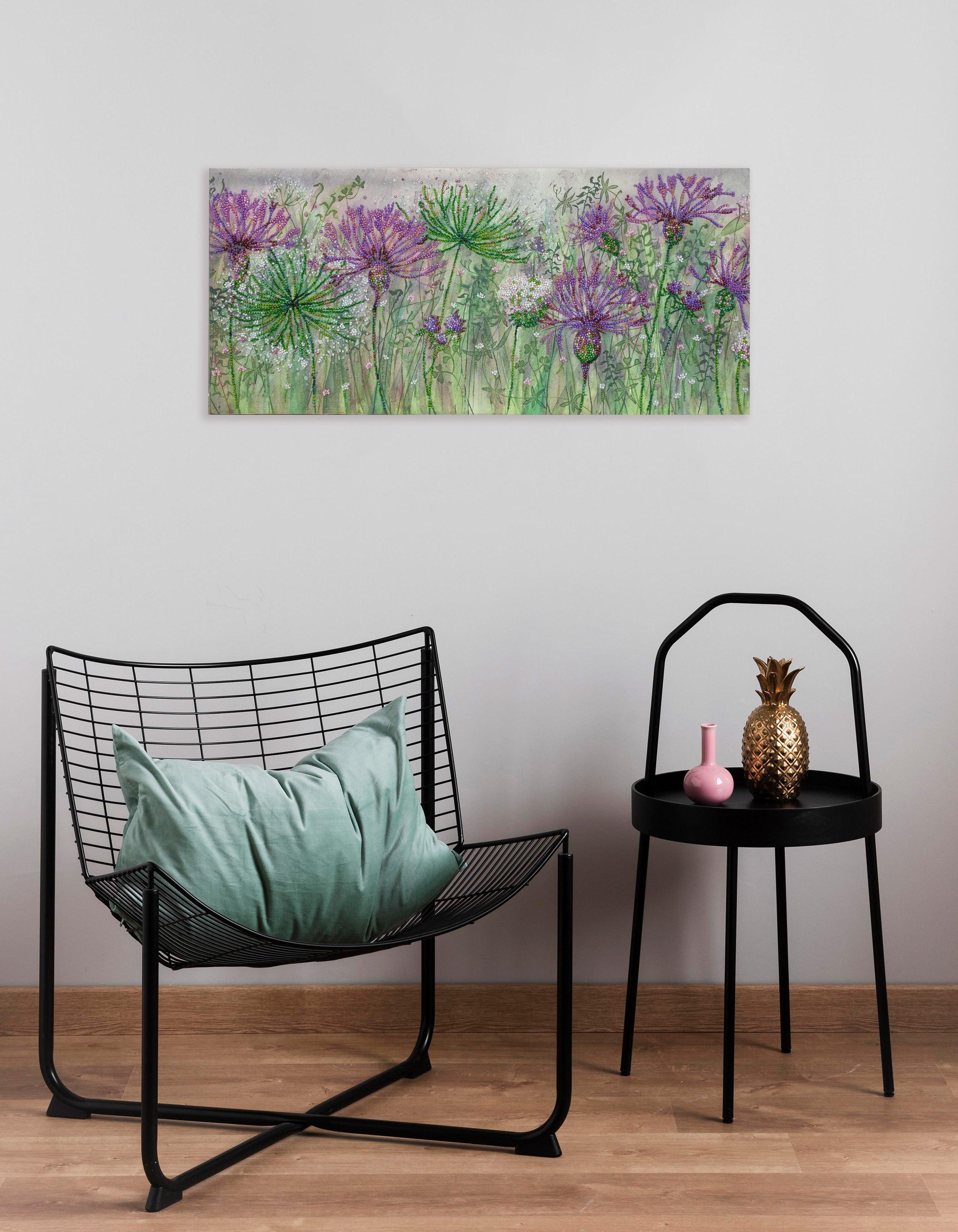 Abris Art Cornflowers in the Field Beaded Embroidery Kit
