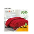 thumbnail image 3 of Legacy Decor Down Alternative Twin Size Comforter, Hypoallergenic Anti-dust Mite Anti-bacterial, Red Color, 3 of 3
