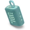 thumbnail image 2 of JBL Go 3: Altavoz portátil con Bluetooth, batería integrada, Resistente al Agua y al Polvo - Verde Azulado JBL GO 3, 2 of 3