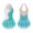 Lake Green, variant on ZDHoor Girls Sequins Floral Figure Ice Skating Dress Gymnastics Leotard Ballet Dance Costume Yellow-B 14