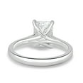 thumbnail image 6 of ESTE ORIGIN 2.40Ct Lab-Grown Radiant Diamond Solitaire Ring with Trellis Setting in 10K White Gold for Women, 6 of 8