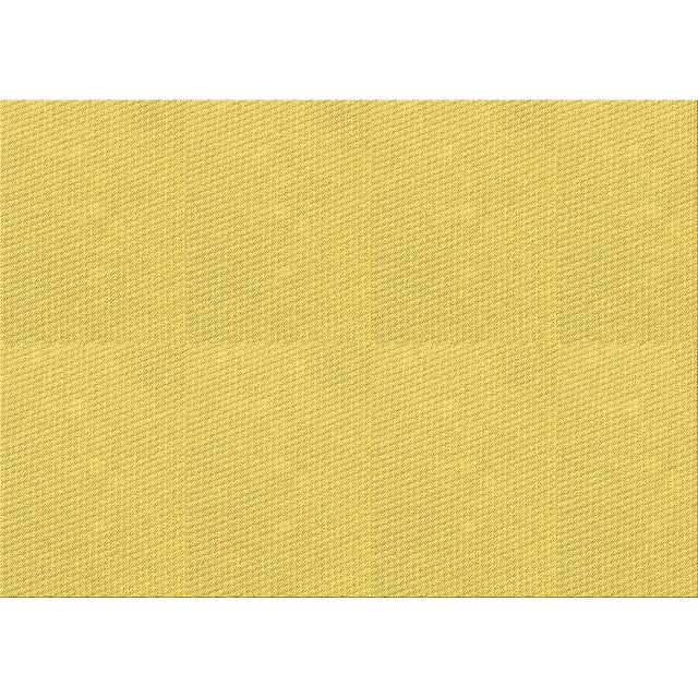 Ahgly Company Machine Washable Indoor Rectangle Transitional Bold Yellow Area Rugs, 8' x 12'