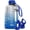 Blue Skies, variant on 1 Gallon Water Bottle with Time Marker - Straw & Chug Lid - BPA Free Gym Water Bottle with Straw - Big Gallon Jug (Aqua, 128 oz - 2 Lids)