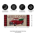 thumbnail image 2 of Holiday Plaid Truck Sassafras Switch Mat, 2 of 6