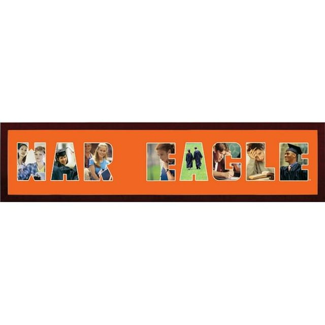 Campus Images AL992SSCF Auburn Tigers Spirit Collage Frame