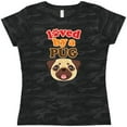 thumbnail image 3 of Inktastic Pug Dog Gifts Women's T-Shirt, 3 of 5