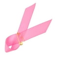 thumbnail image 4 of Unique Bargains Ribbon Pins, 100Pcs Pink Awareness Ribbon Satin with Safety Pins, 4 of 7