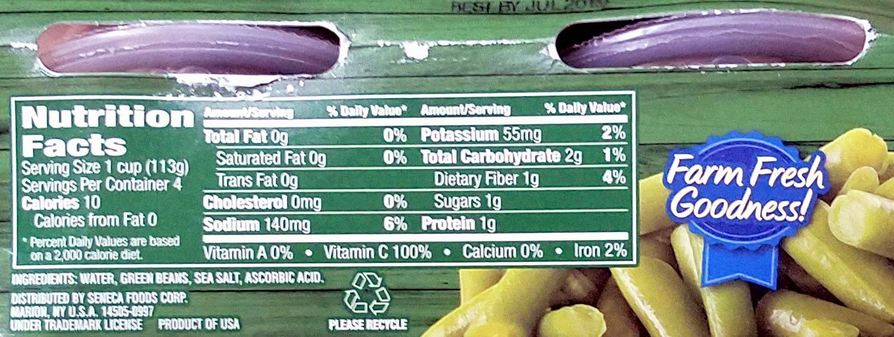 Libby's Diced Carrots, Cut Green Beans, Whole Kernel Sweet Corn, Sweet Peas - Variety Pack of 4 Microwavable Individual Cups (16 Servings Total) - Bundle