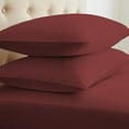 thumbnail image 2 of Comfort Canopy - 2 Pack Burgundy Ultra Soft Microfiber Pillowcase for King Bedding, 2 of 4